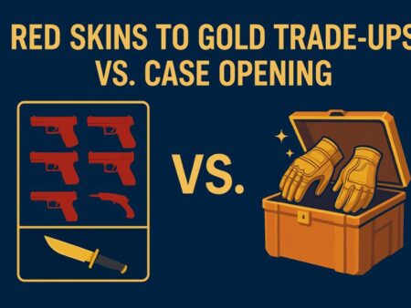 Red Skins to Gold Trade-Ups vs. Case Opening in CS2 (Guide)