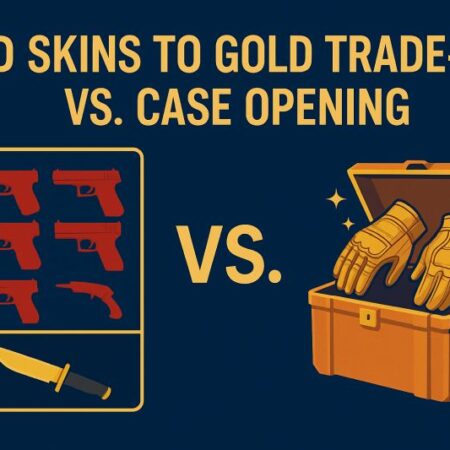Red Skins to Gold Trade-Ups vs. Case Opening in CS2 (Guide)