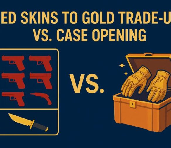 Red Skins to Gold Trade-Ups vs. Case Opening in CS2 (Guide)