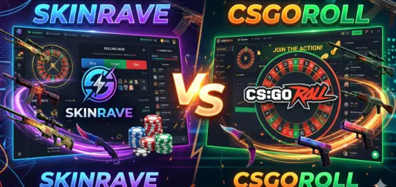 Skinrave vs. CSGORoll (2026): Which CS2 Gambling Site is Actually Better?