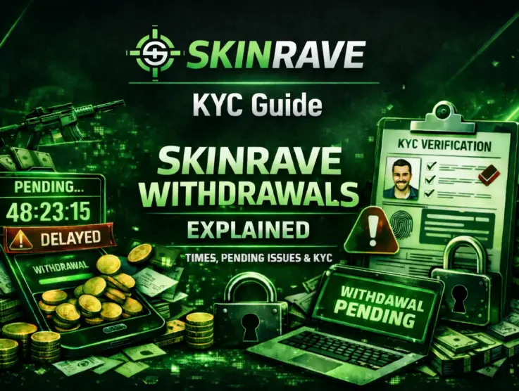 Skinrave Withdrawals Explained (2026): Times, Pending Issues & KYC